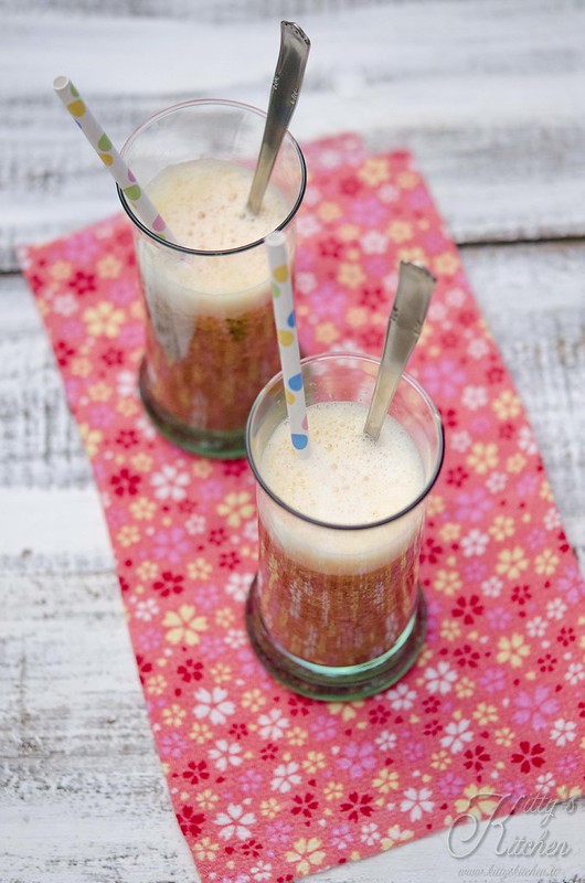 Smoothie all’arancia e semi di chia