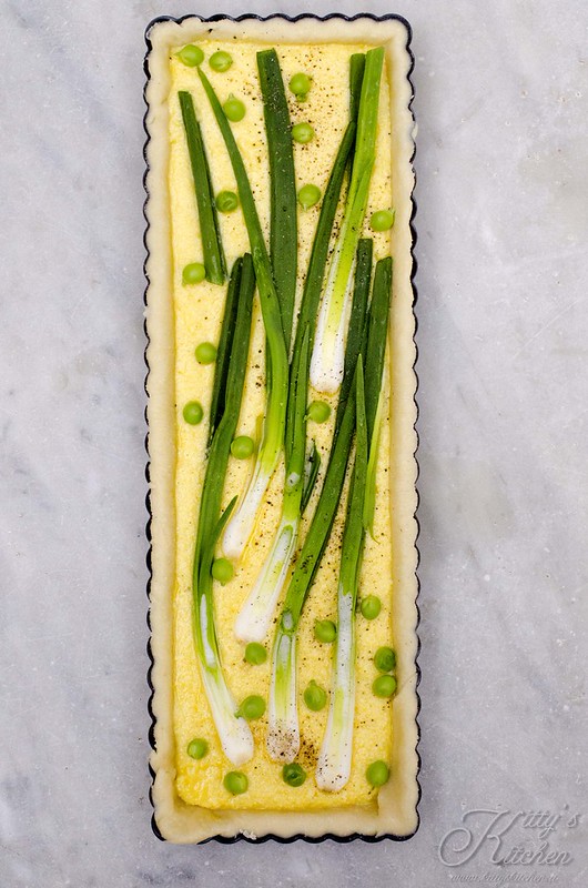 Sping Onion Quiche