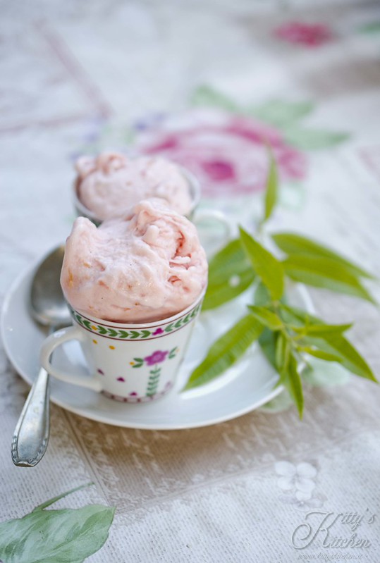 Roasted Stone Fruit Ice Cream