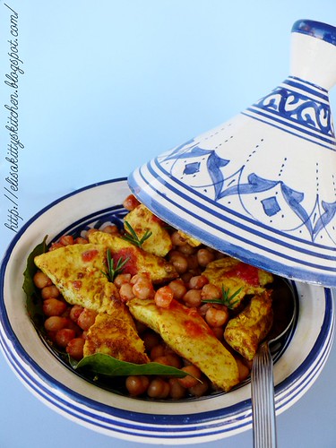 Tajine di pollo piccante