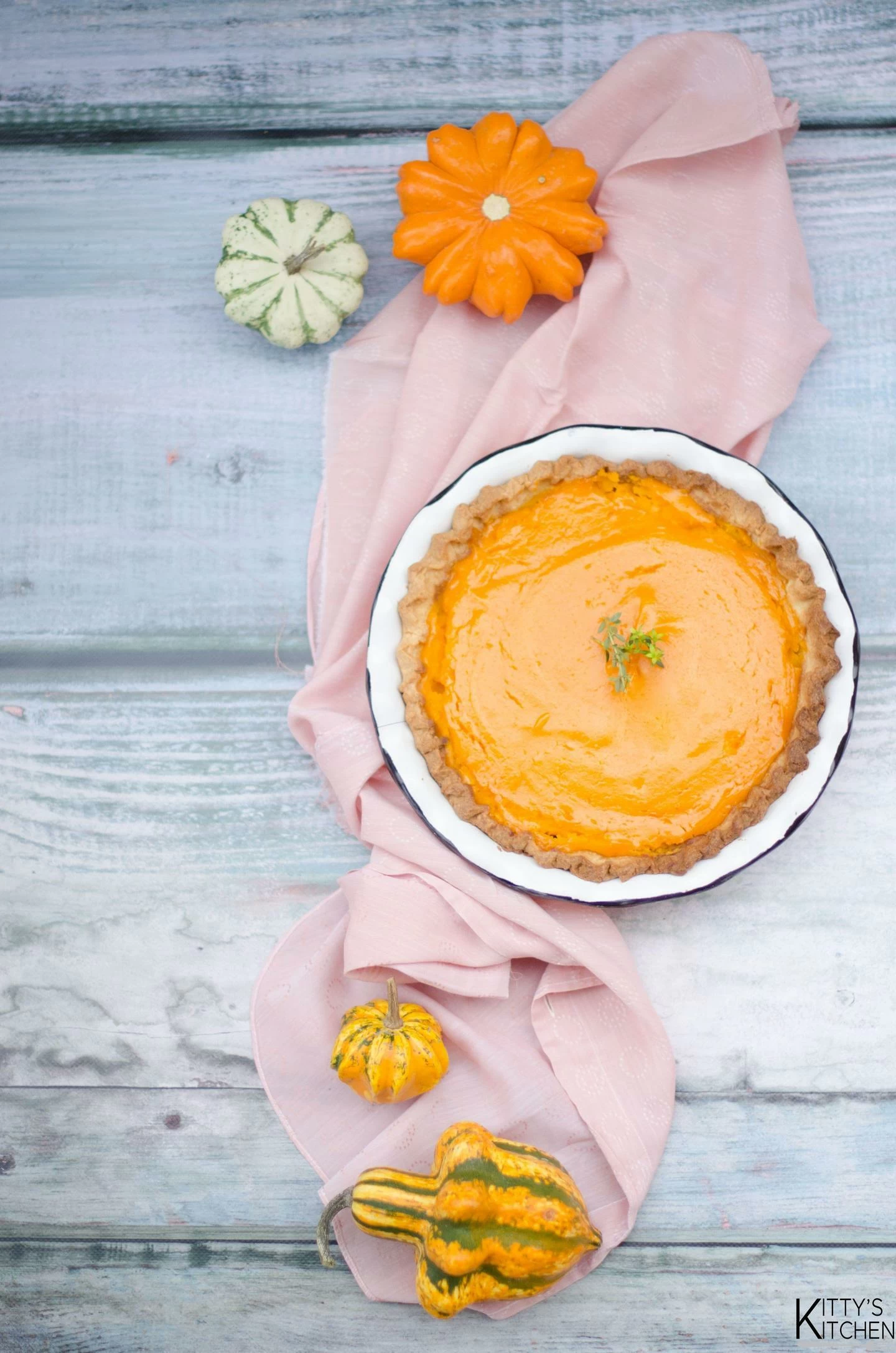 Torta alla zucca americana