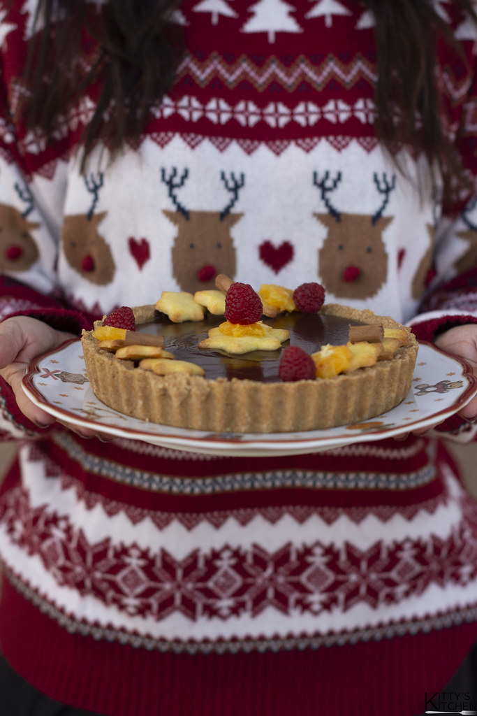 Torta arancia candita, cioccolato e cannella