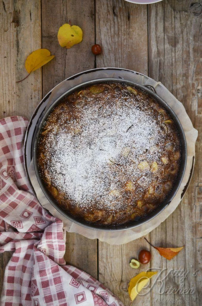 Torta di giuggiole, mosto cotto e olio extravergine