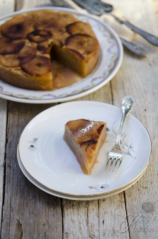 Torta di mele con solo mele