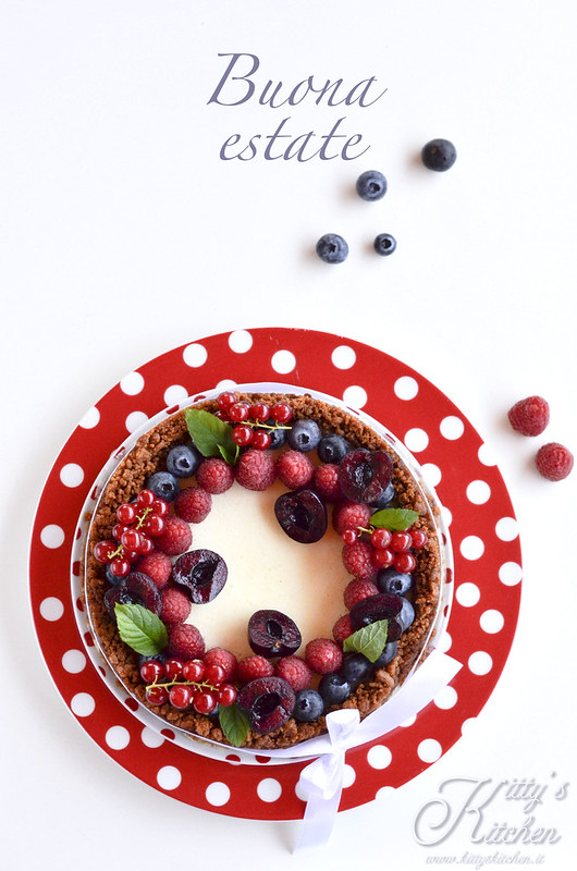 Torta fredda alla panna cotta
