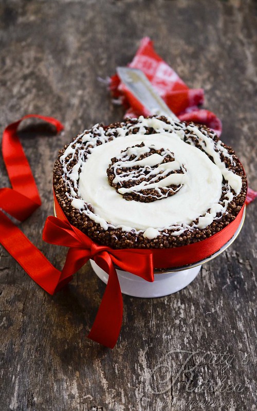 Torta miglio soffiato e cioccolato