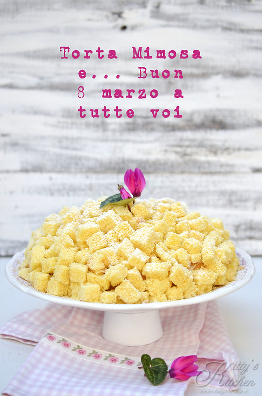Torta Mimosa e buon 8 marzo