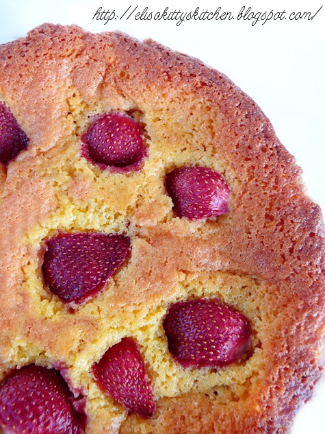 Torta morbida alle fragole