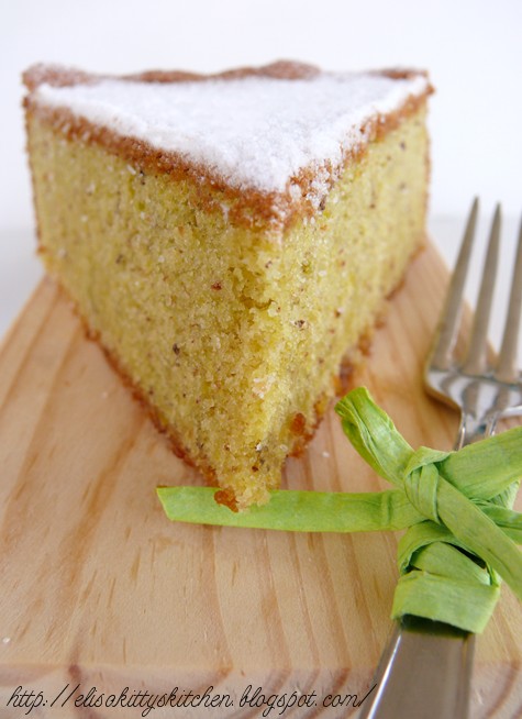Torta pasta di mandorle e pistacchi di Bronte