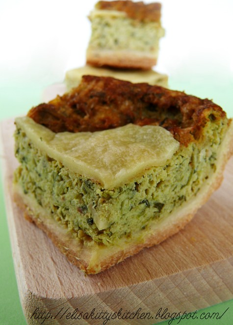Torta salata agli asparagi
