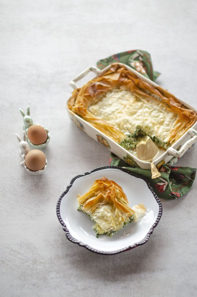 Torta salata con ramolaccio e ricotta