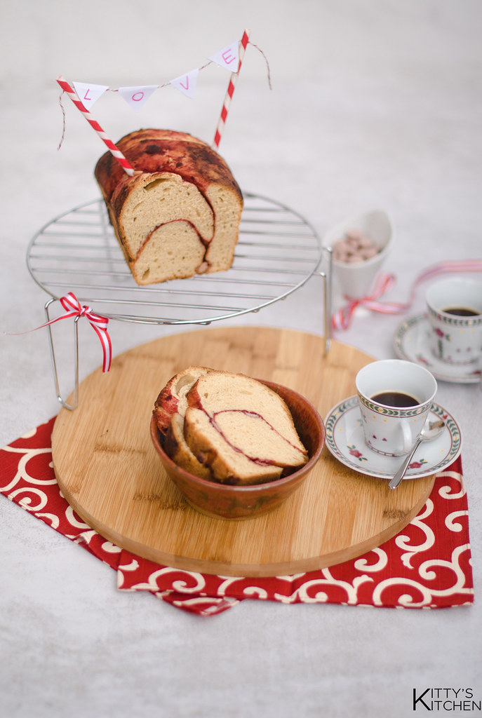 treccia al latte e cioccolato ruby