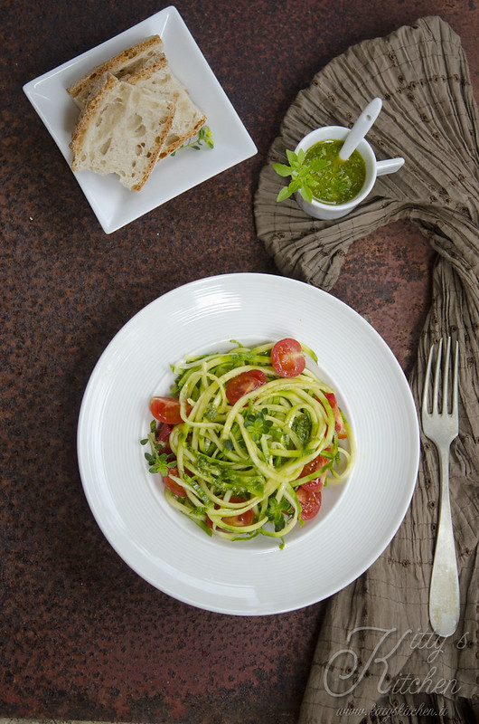 Zucchini Spaghetti Salad